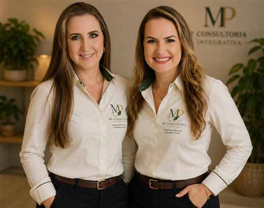 Mônica Graciele Fuhr e Patrícia Schaufelberger Ballmann, fundadoras da MP Consultoria e Soluções Integrativas